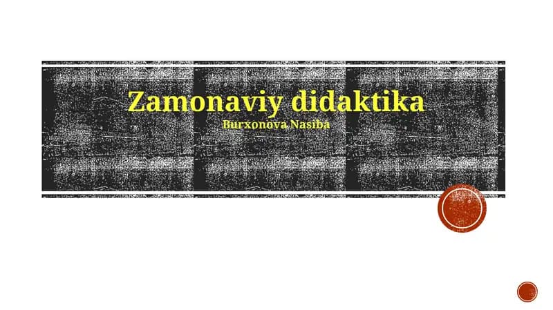 Konstruktivist Ta'lim Nazariyalari