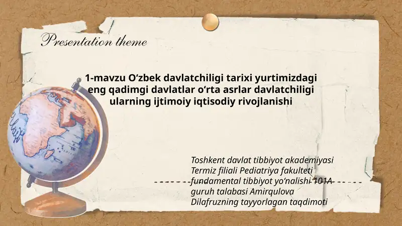 Oʻzbek davlatchiligi tarixi