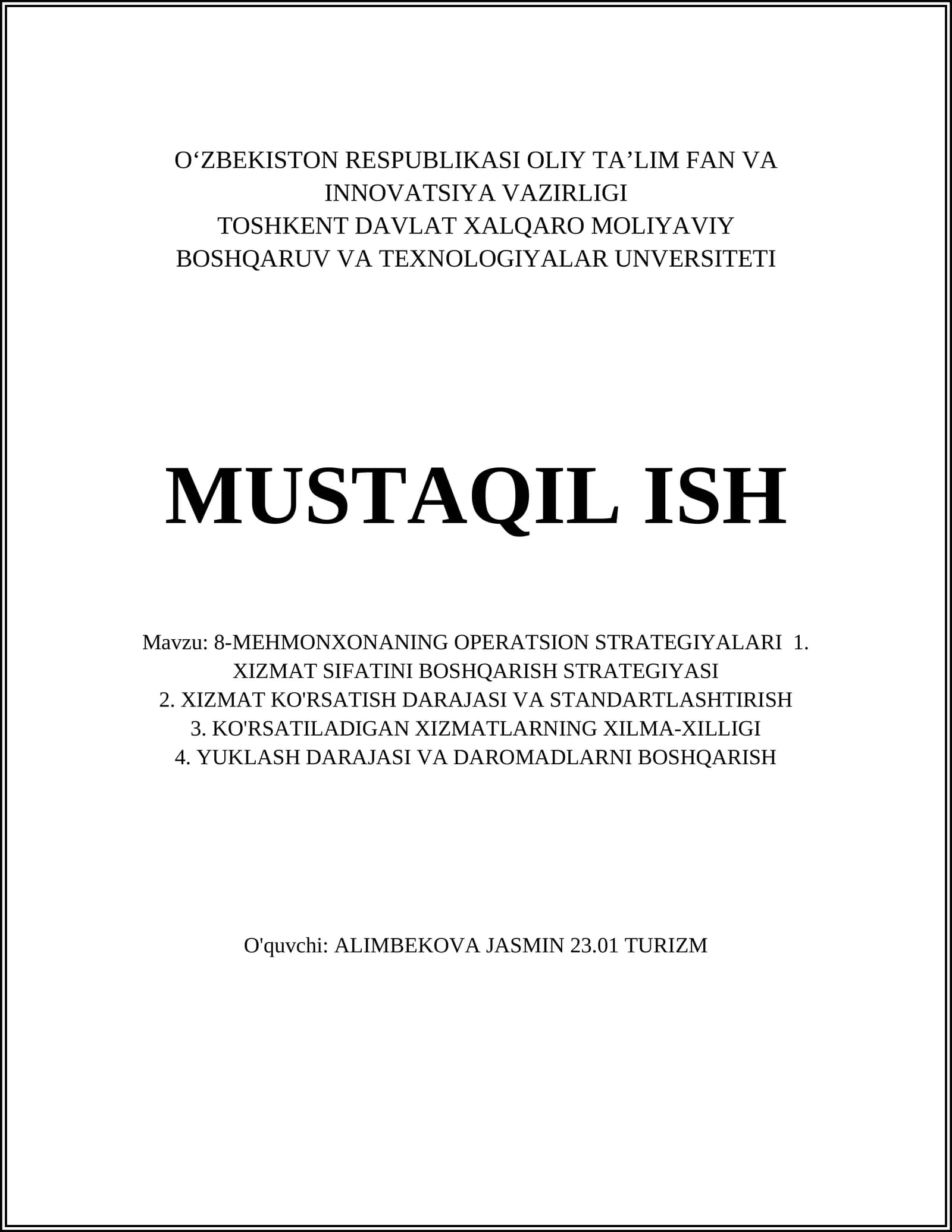 Ekologik barqarorlik va yashil tashabbuslar