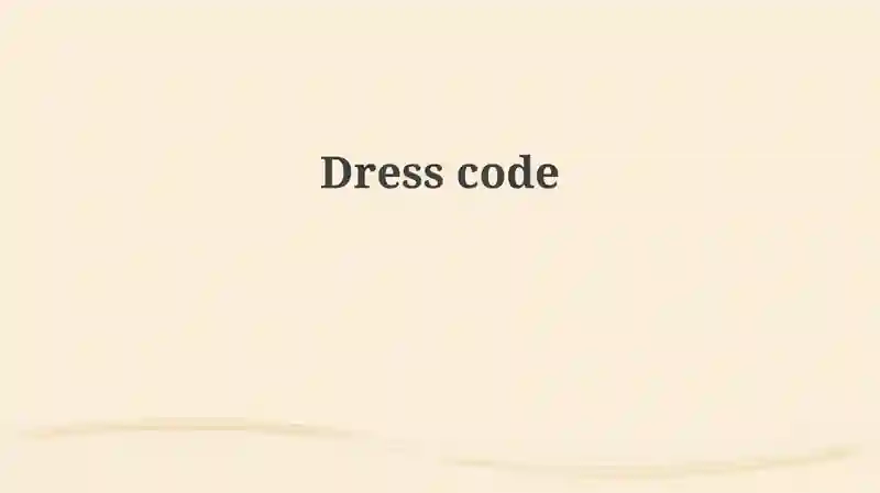 Dress code