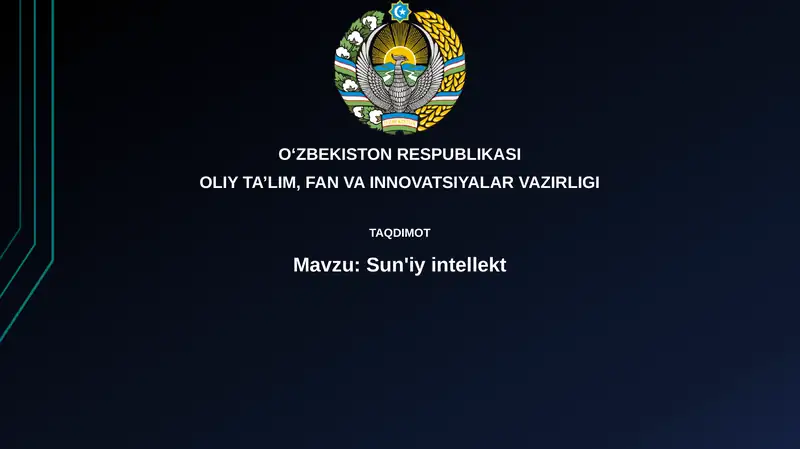 Sun'iy intellekt