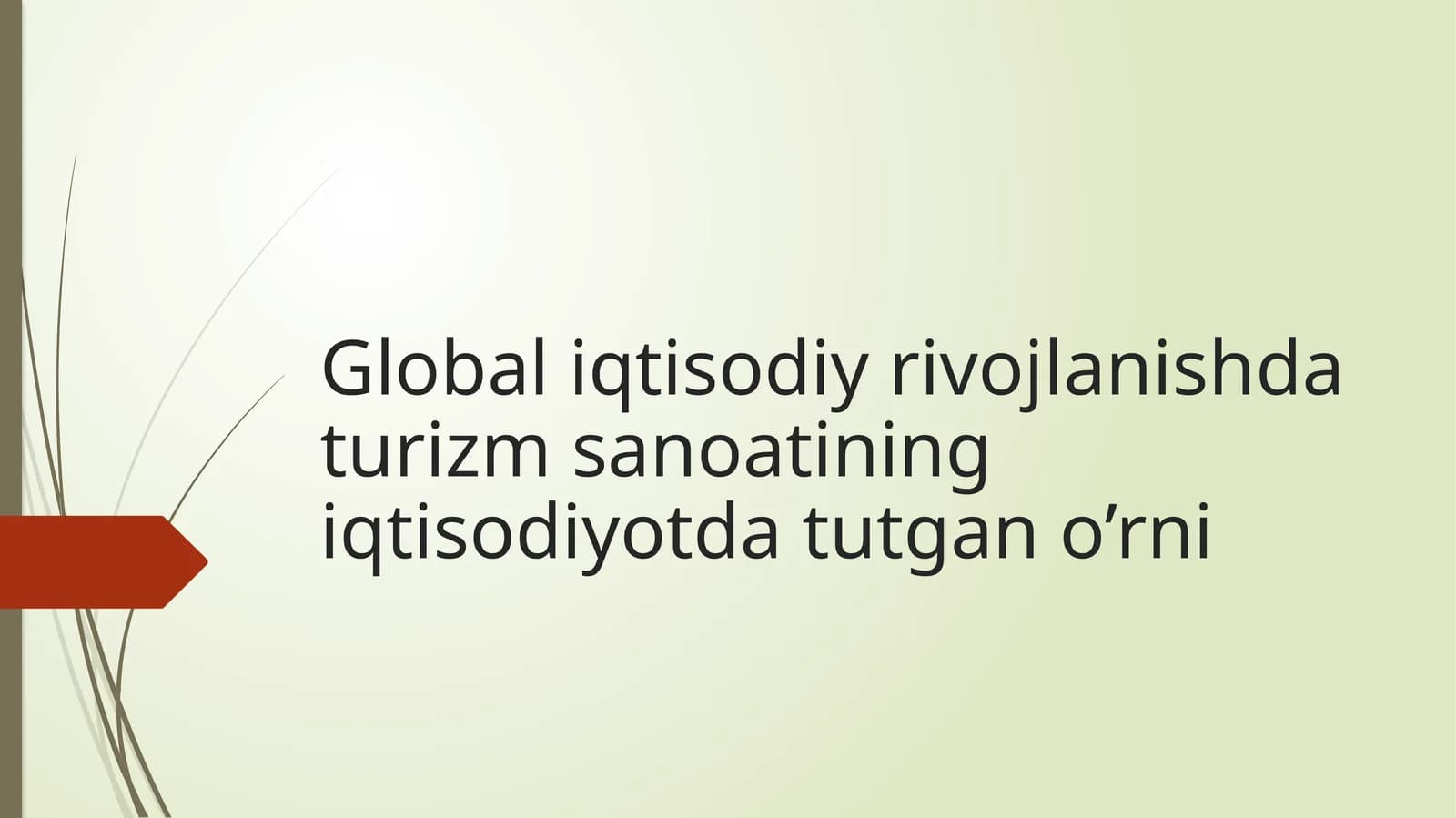 Turizm sanoati
