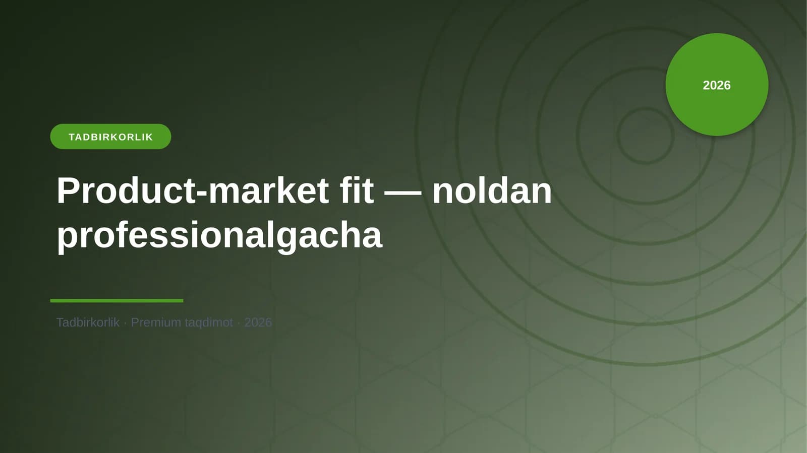 Product-market fit — noldan professionalgacha