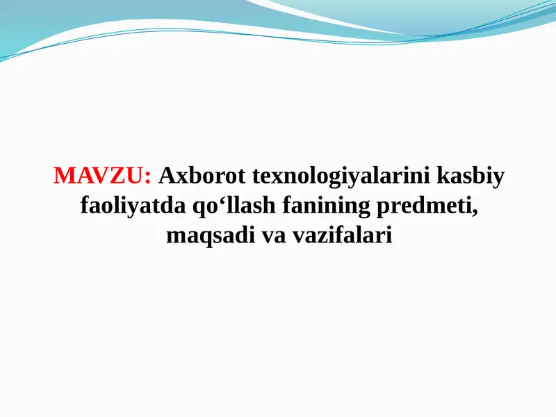 Product slide 1