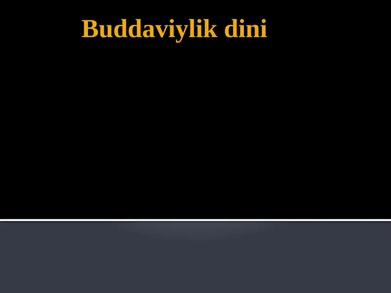 Buddaviylikdini