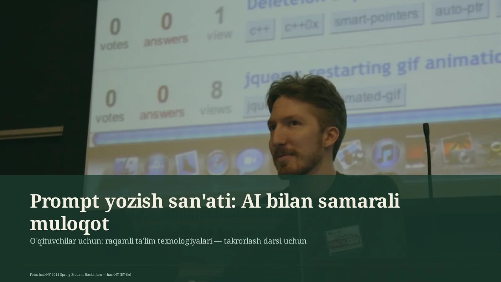 AI bilan samarali muloqot