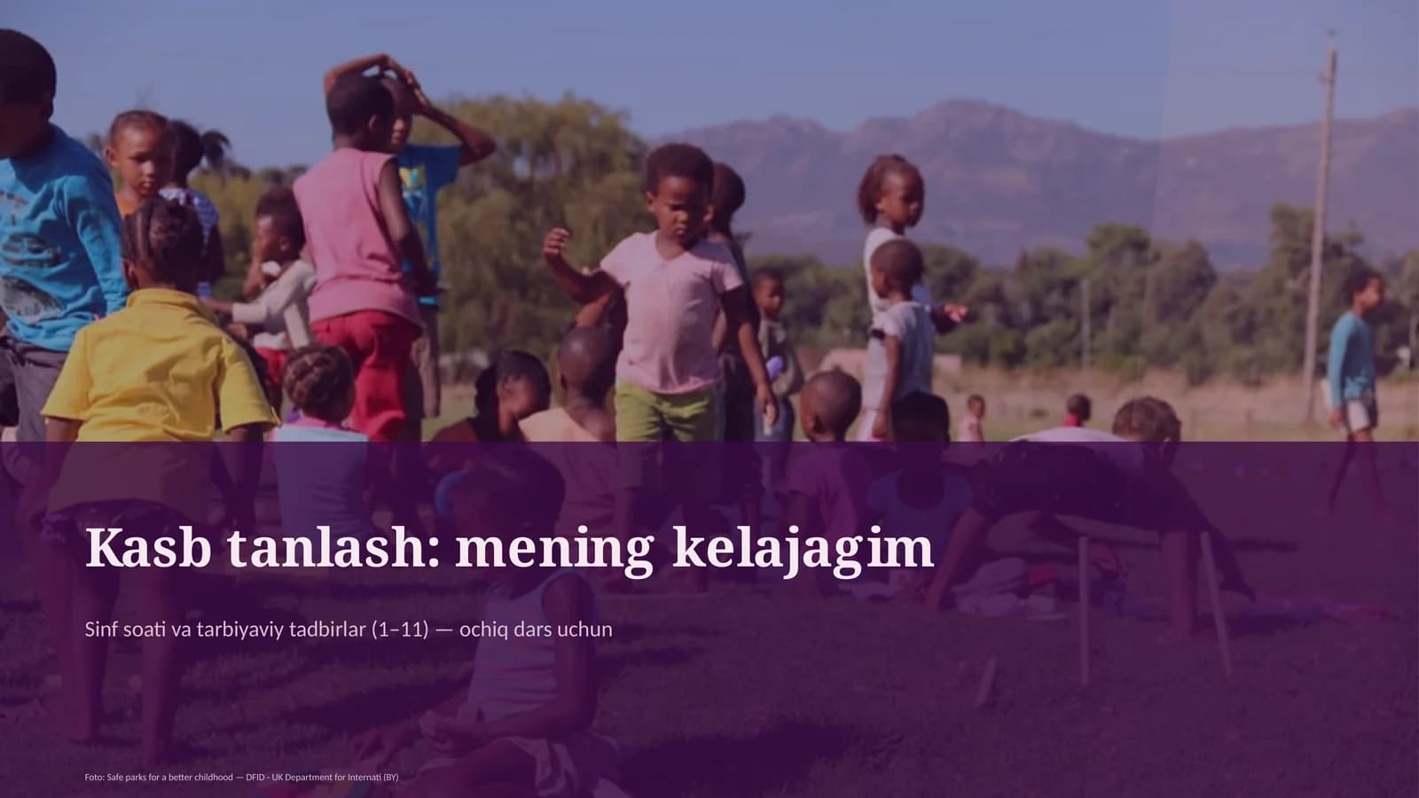 Kasb tanlash: mening kelajagim