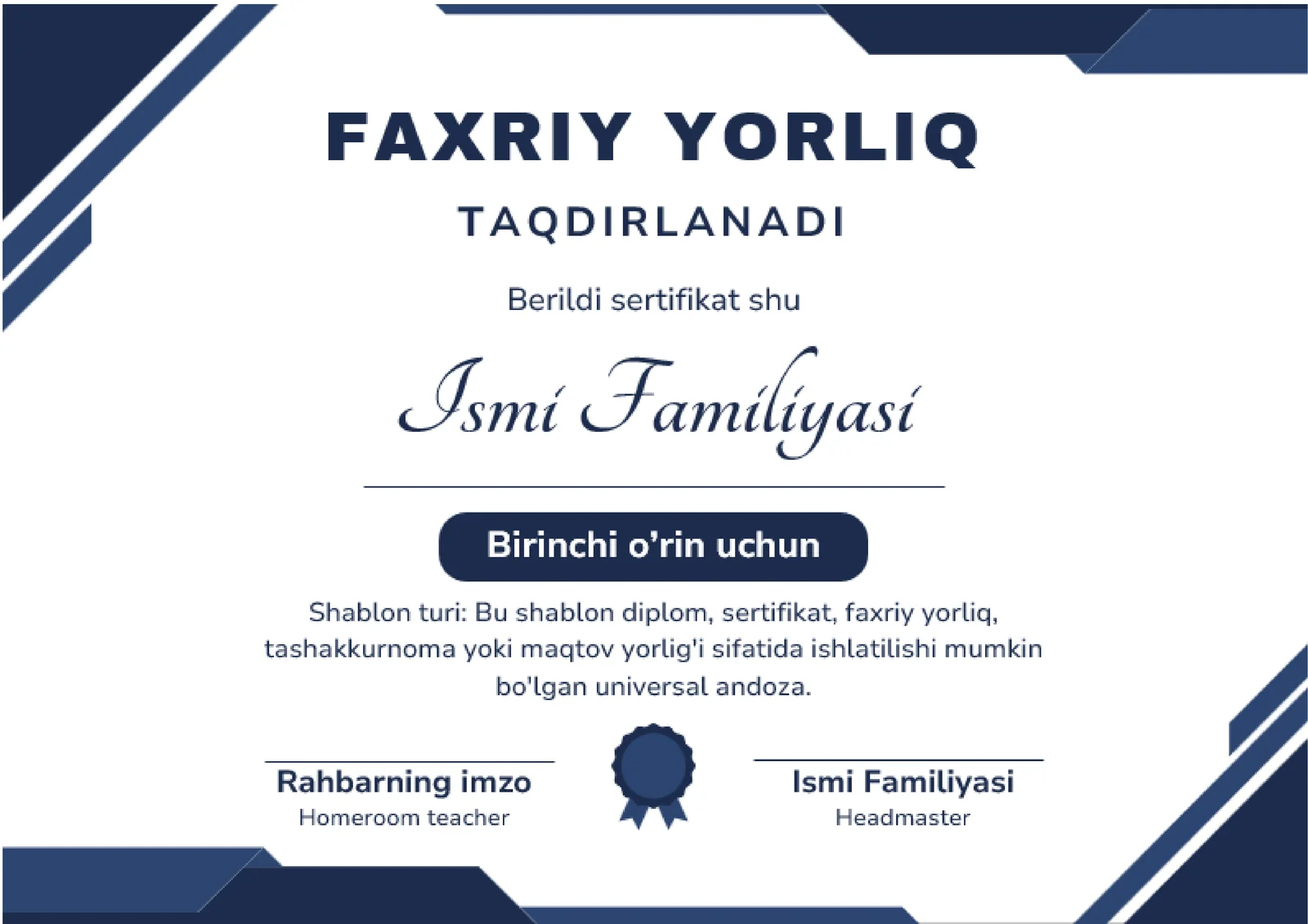 FAXRIY YORLIQ