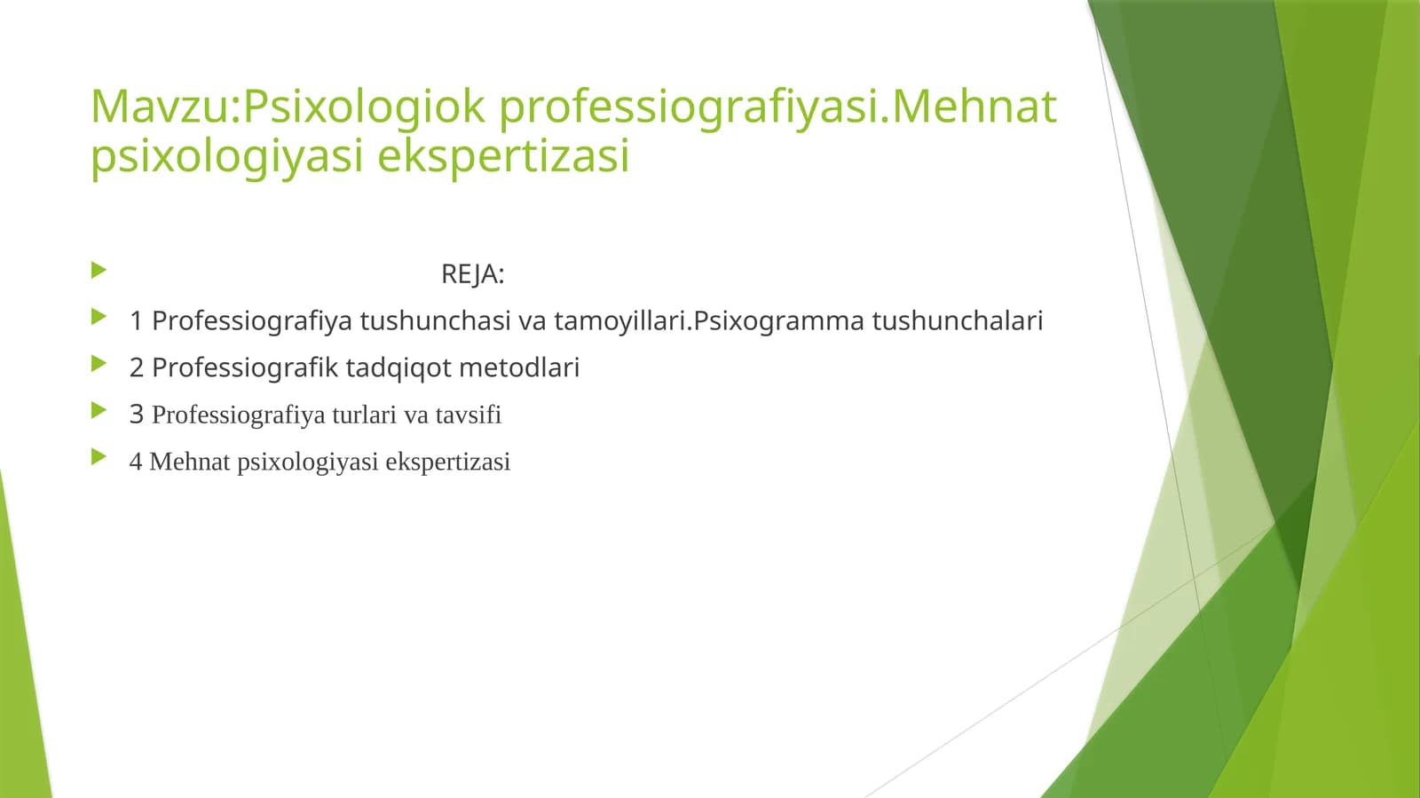 Psixologiokprofessiografiyasi.Mehnatpsixologiyasiekspertizasi