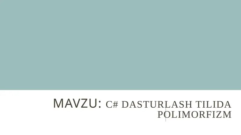 Product slide 1