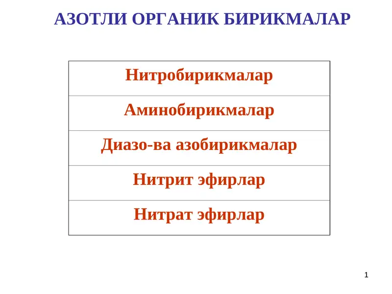 Нитробирикмалар