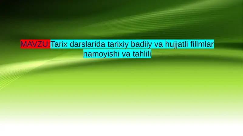 Product slide 1