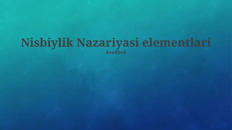 Product slide 1