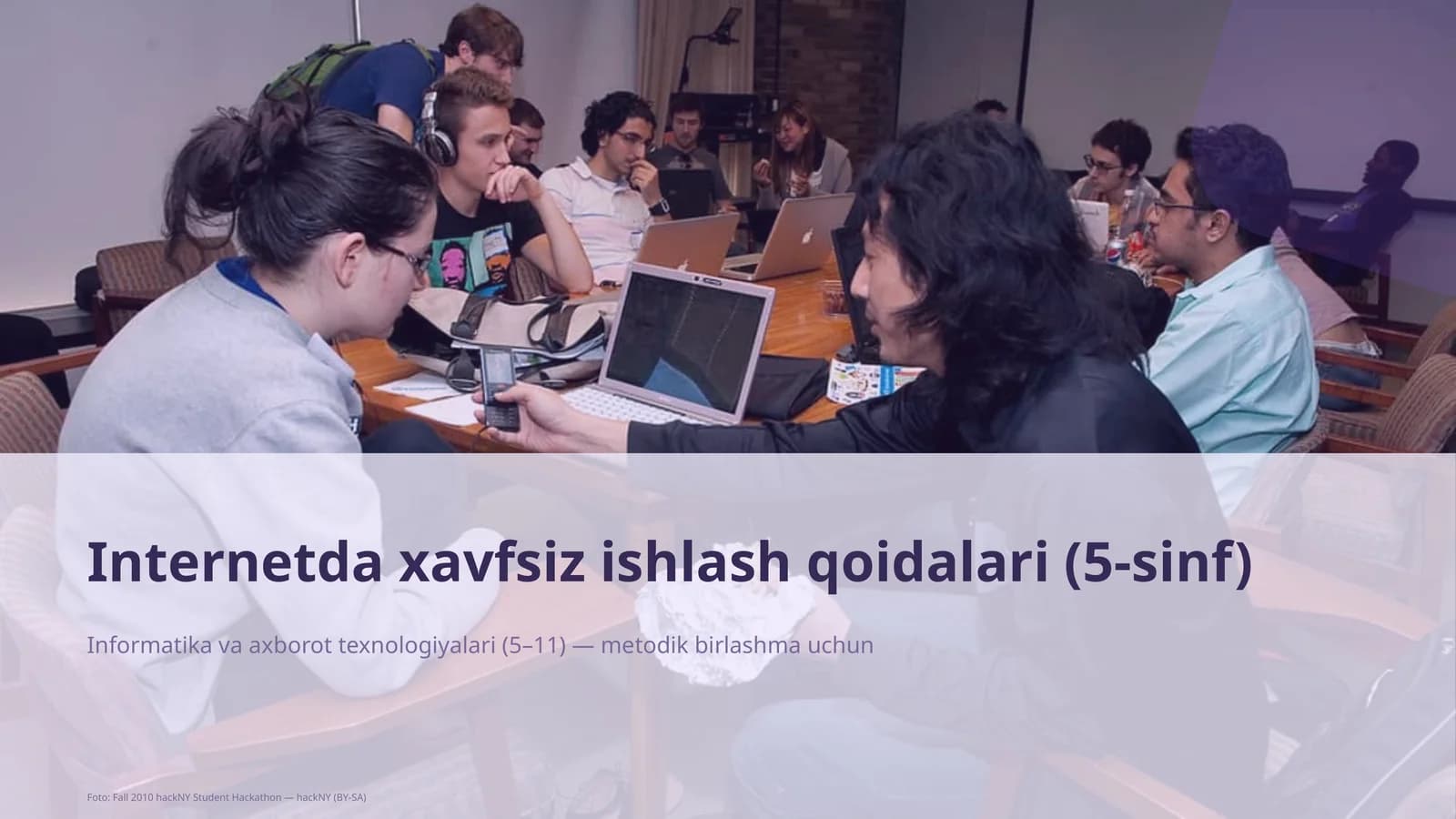 Internetda xavfsiz ishlash qoidalari (5-sinf)
