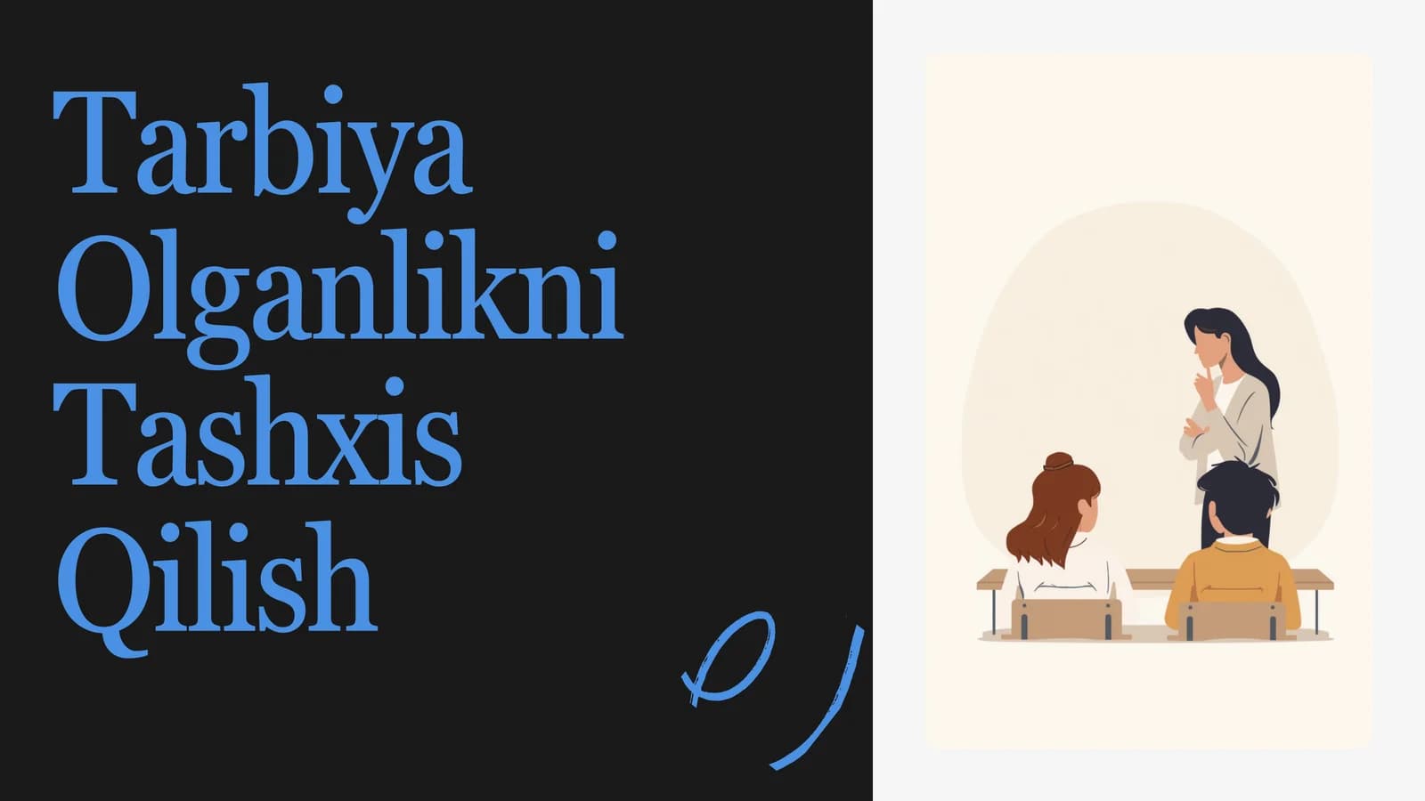 Tarbiya Olganlikni Tashxis Qilish