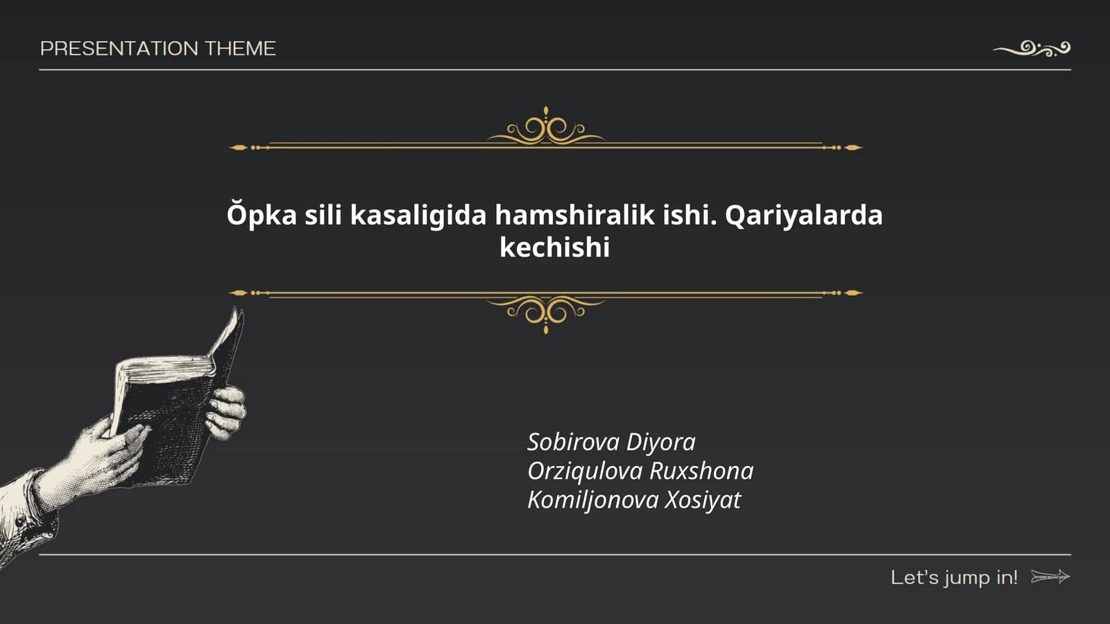 Ŏpka sili kasaligida hamshiralik ishi