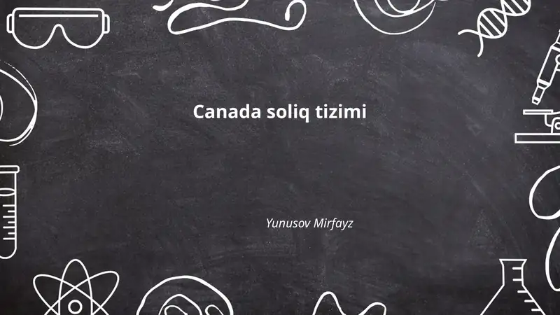 Canada soliq tizimi