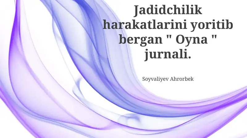 Oyna jurnali