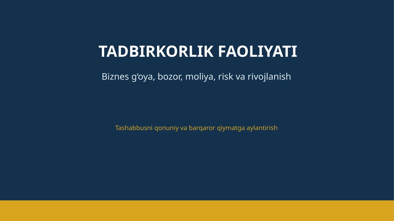 iqtisod