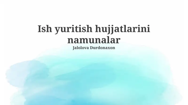Product slide 1