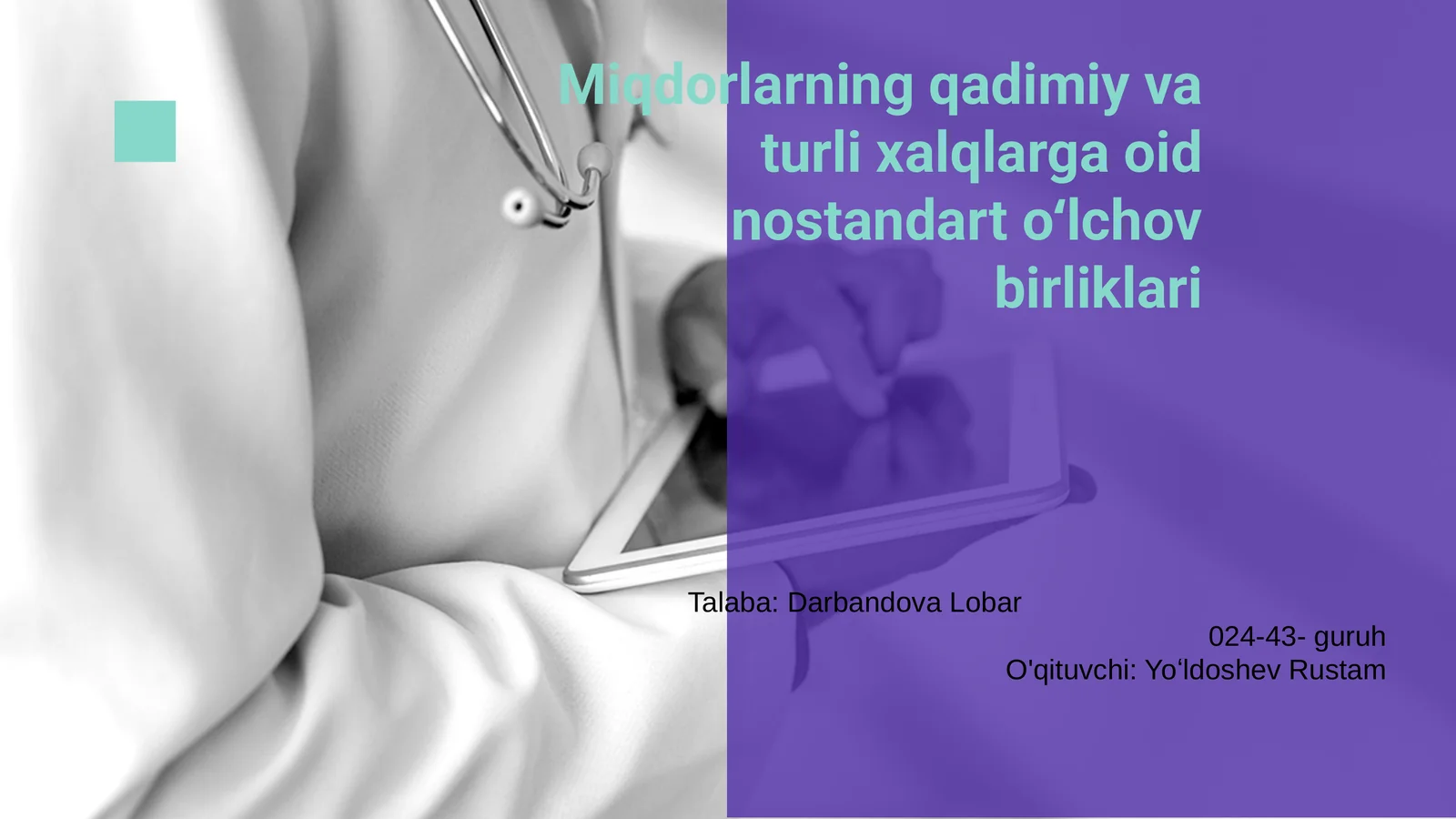 Product slide 1
