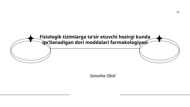Dori moddalari farmakologiyasi