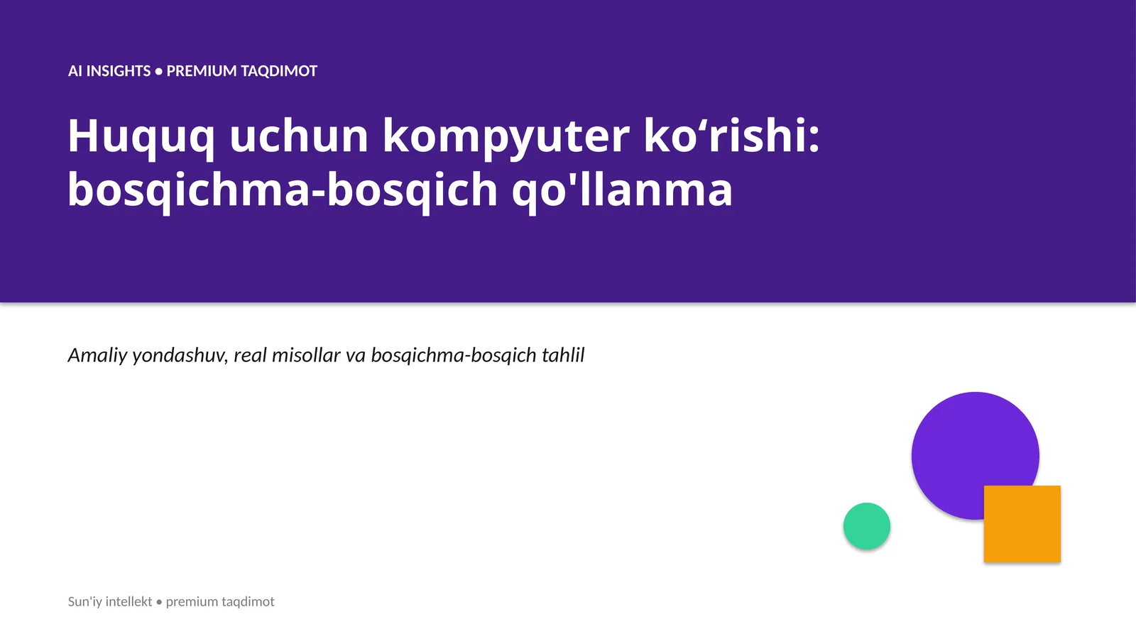 Product slide 1