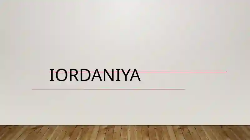 Iordaniya