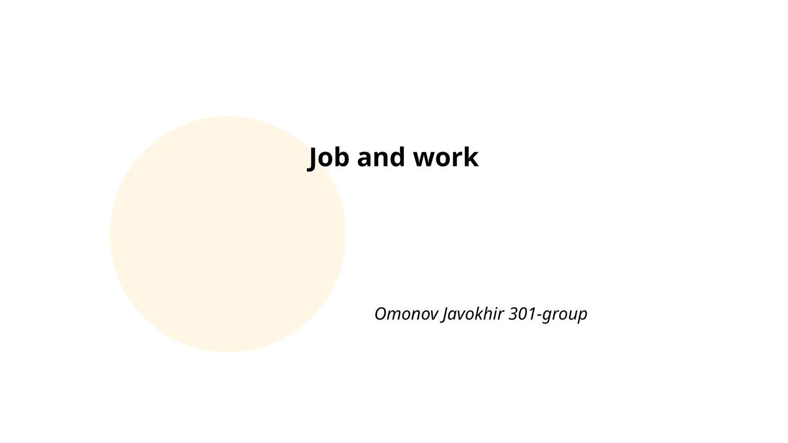 Job Interview Techniques