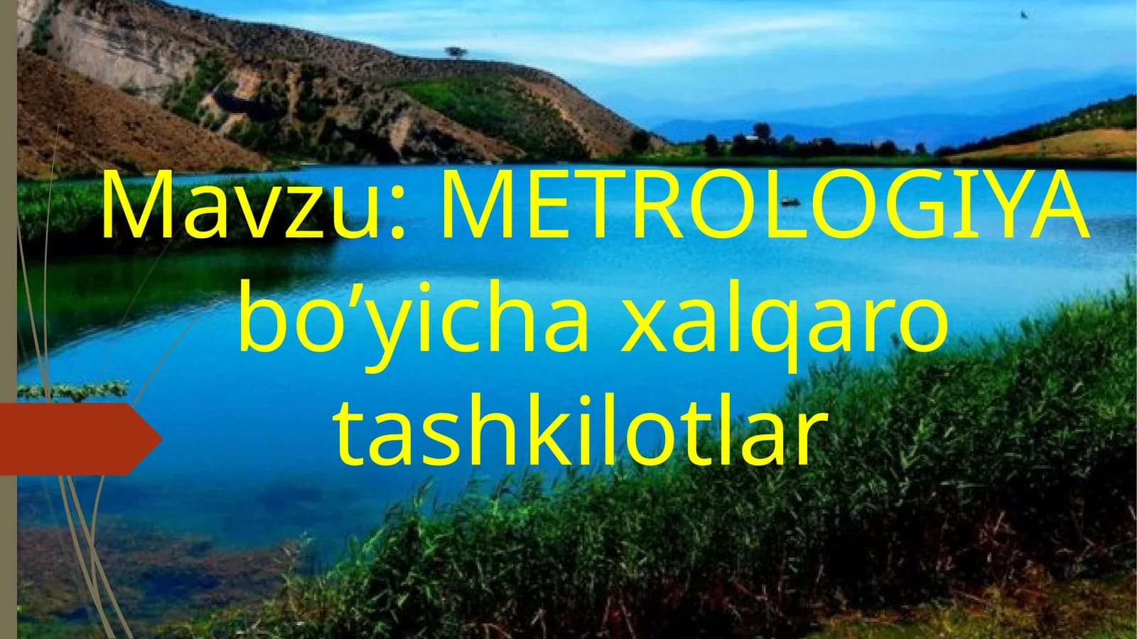 METROLOGIYA (METROLOGY)