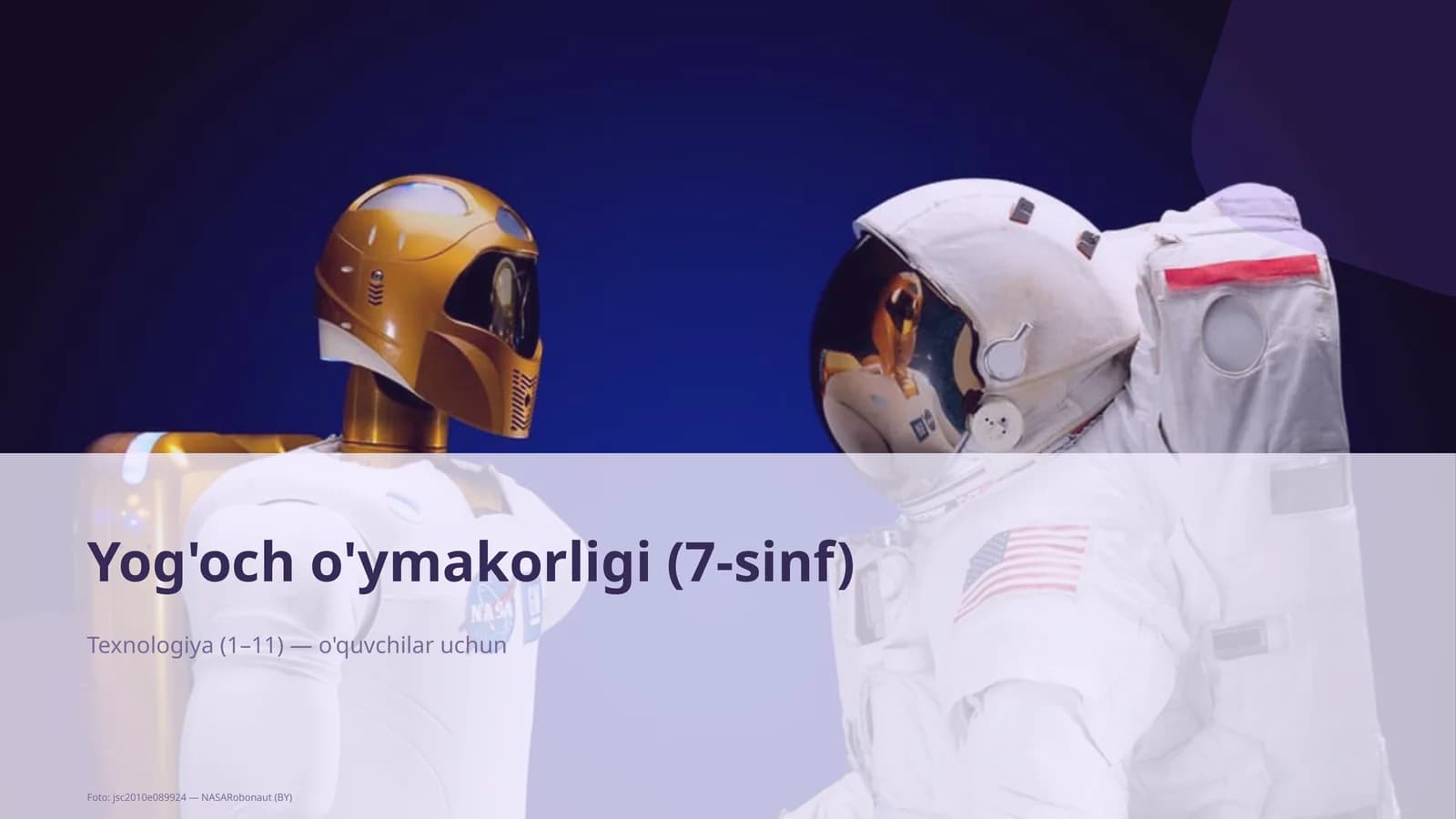 Yog'och o'ymakorligi (7-sinf)