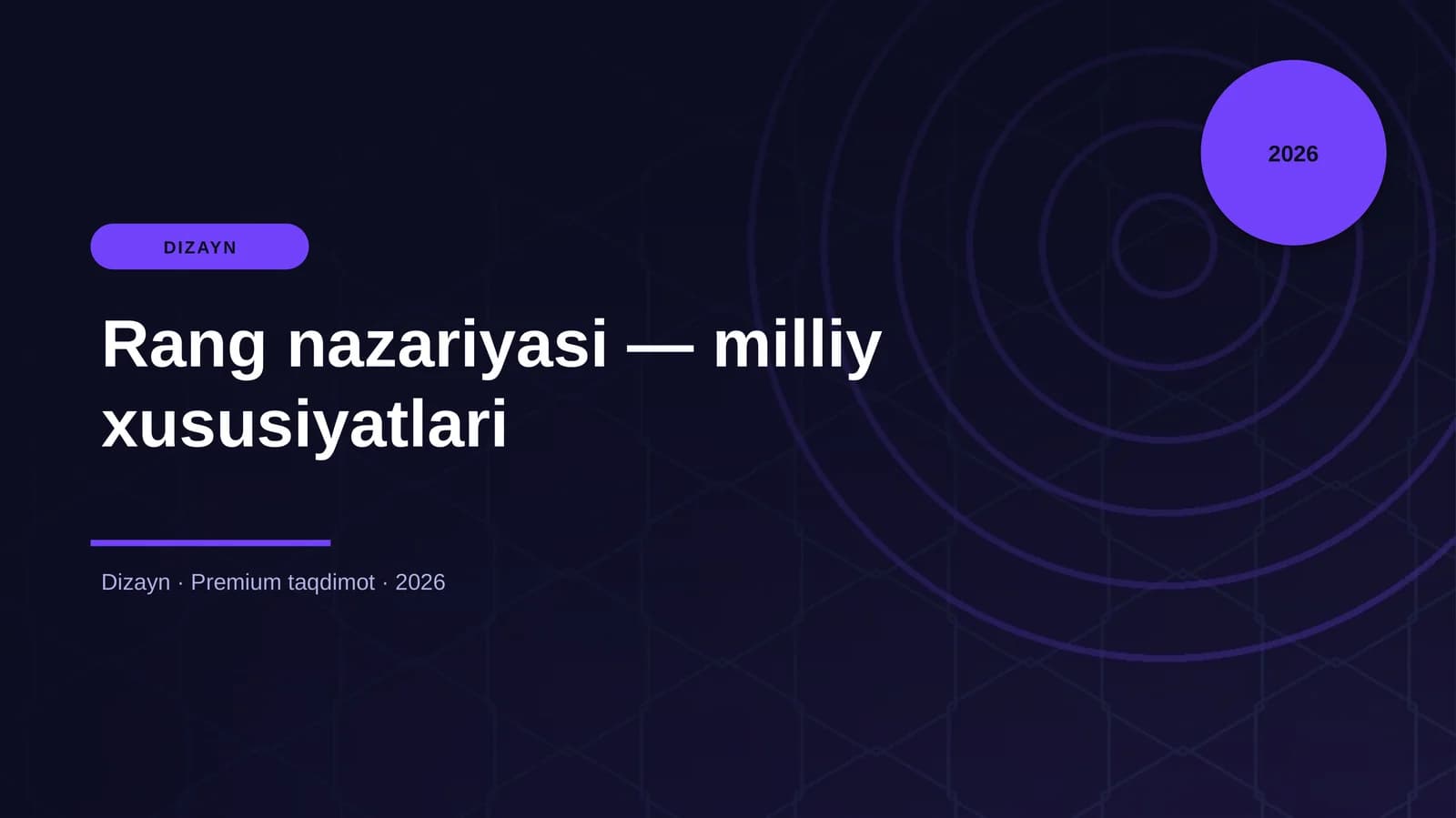 Rang nazariyasi — milliy xususiyatlari