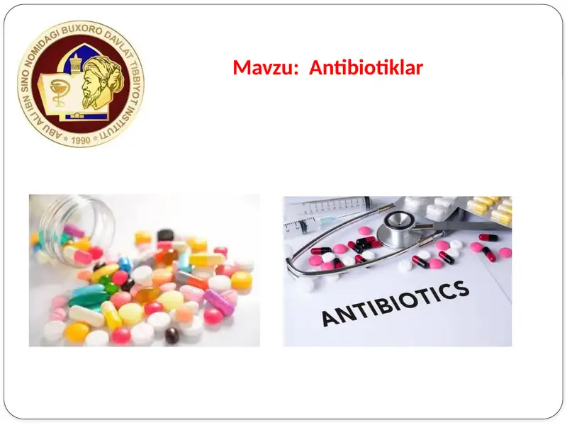 Antibiotiklar