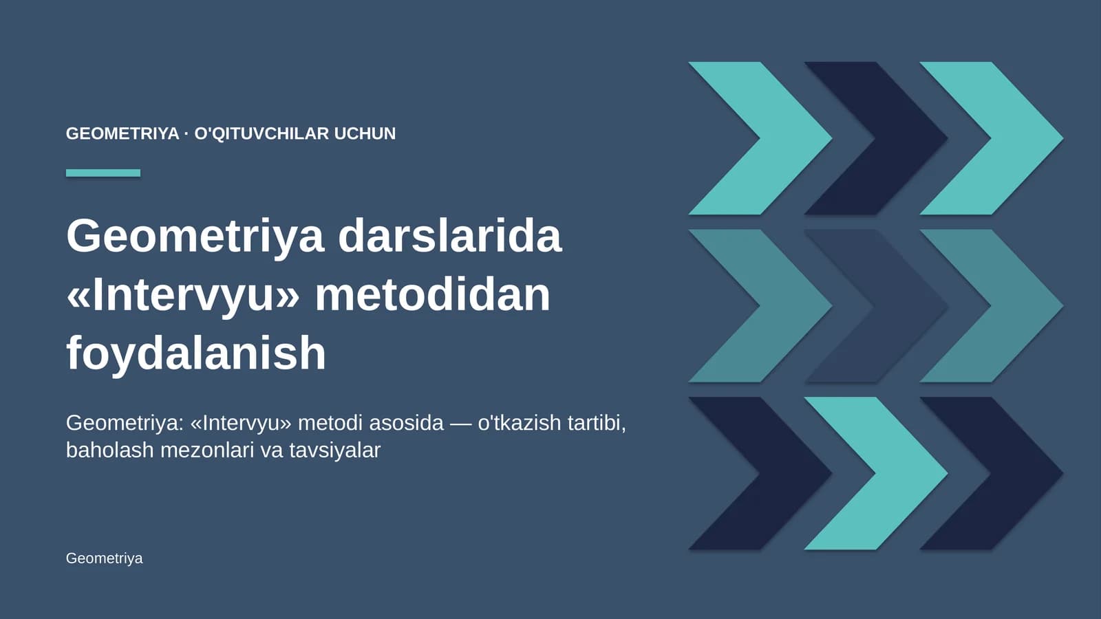 geometriya darslarida intervyu metodidan foydalanish 2656