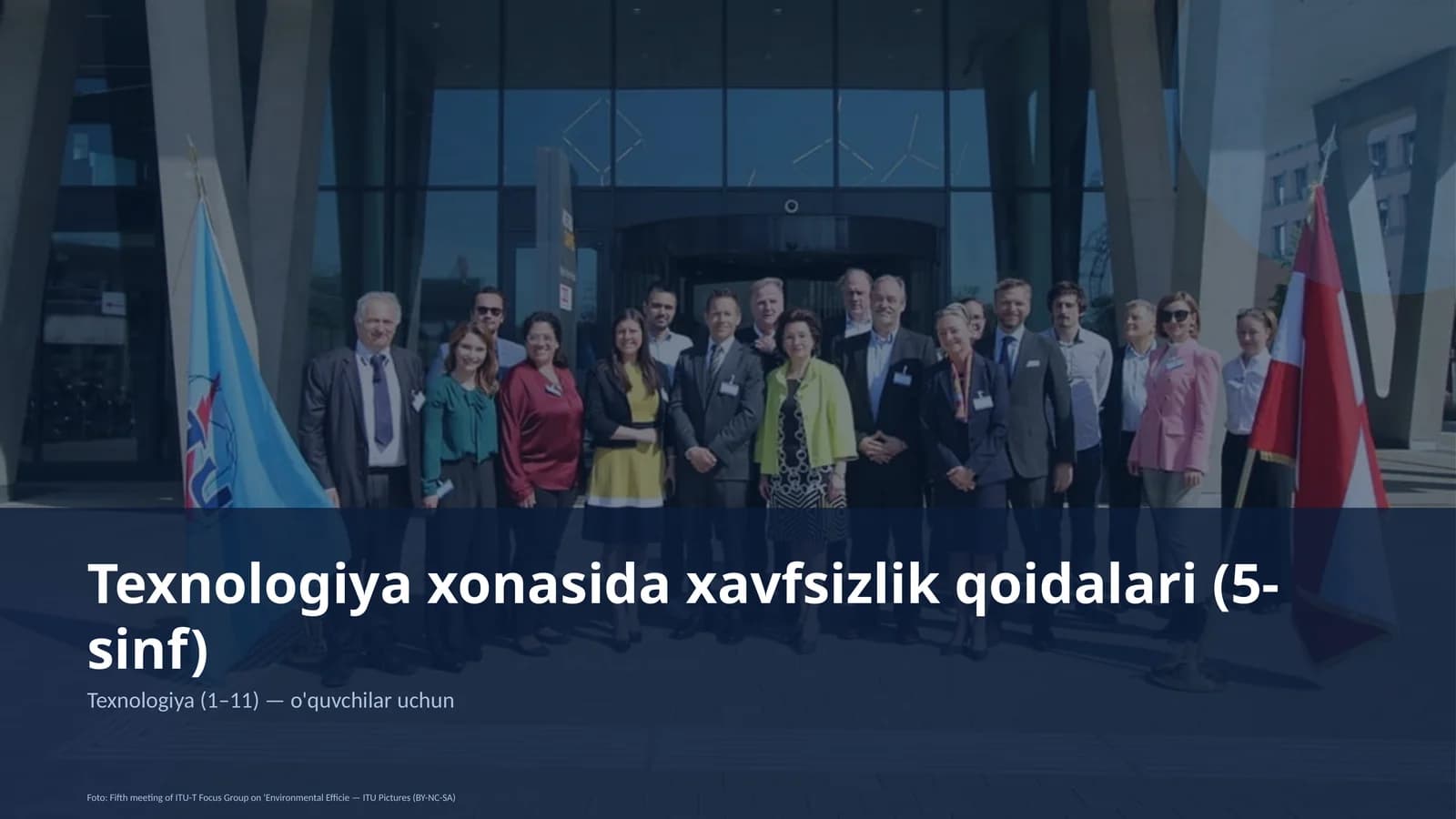 Texnologiya xonasida xavfsizlik qoidalari (5-sinf)