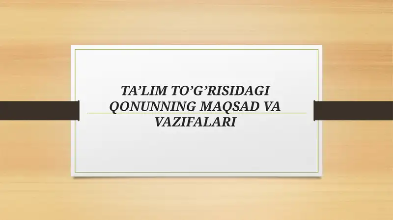 Product slide 1