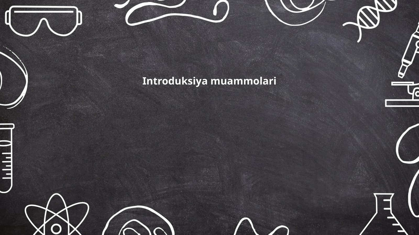 Introduksiya muammolari