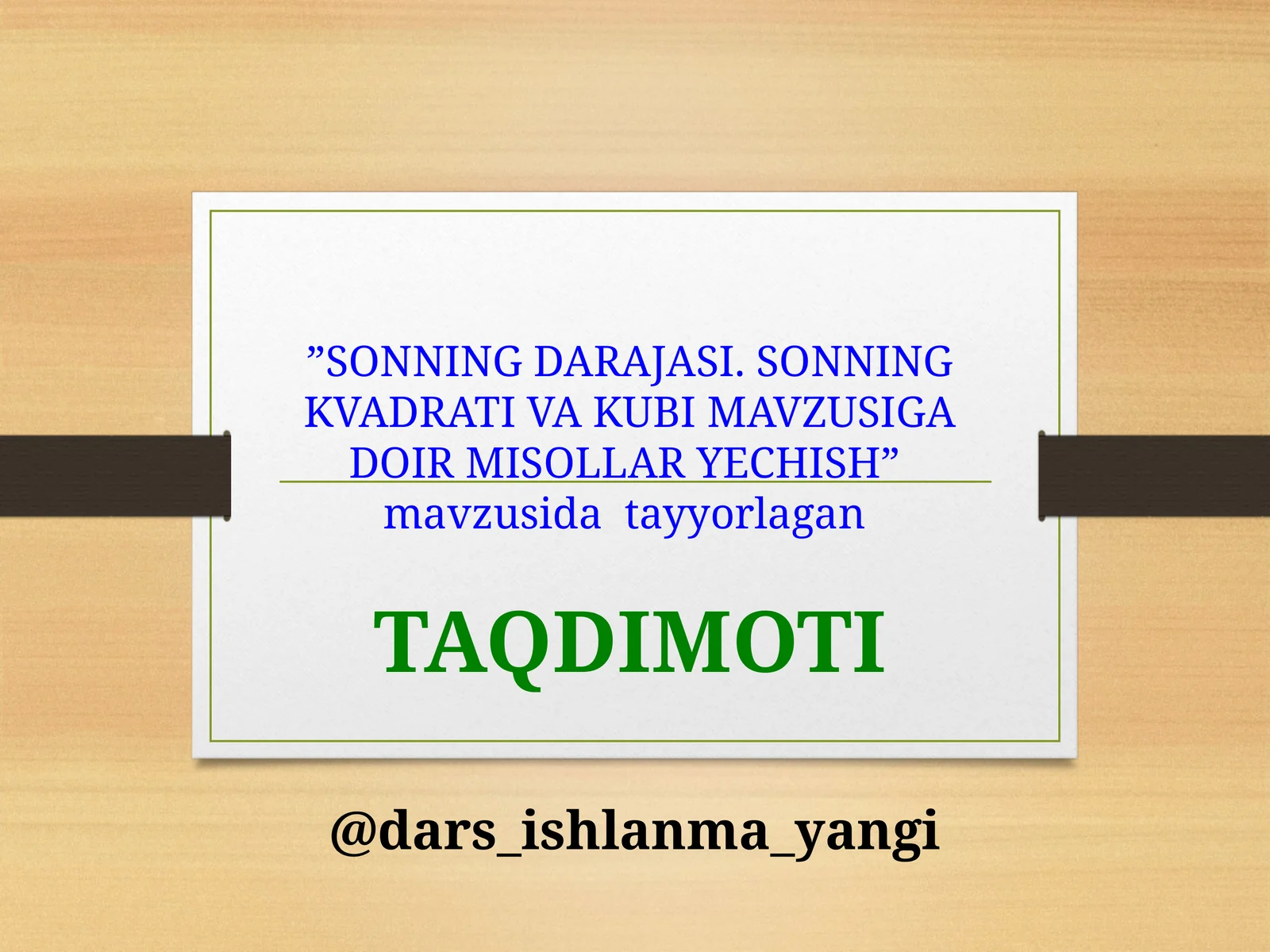 Product slide 1