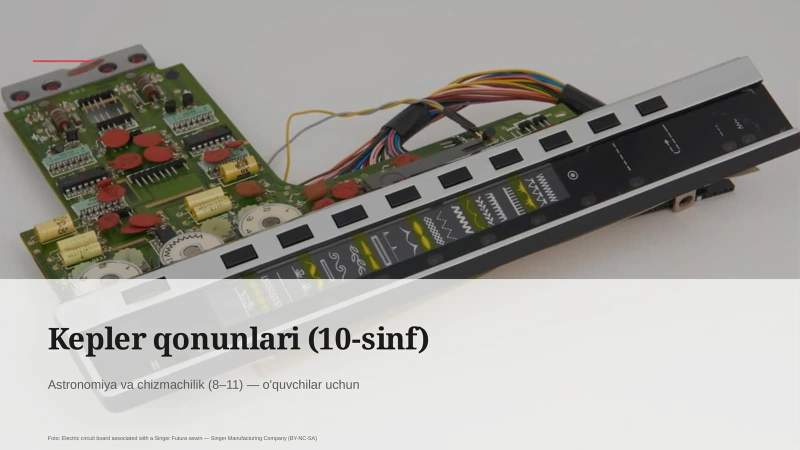 Kepler qonunlari (10-sinf)