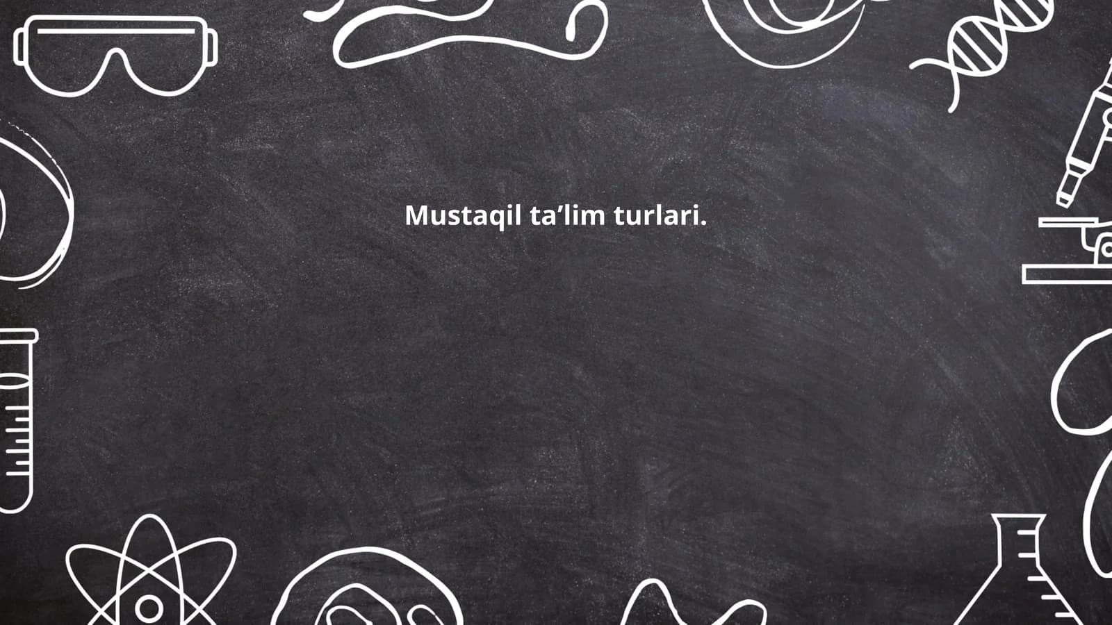 Mustaqil taʼlim turlari