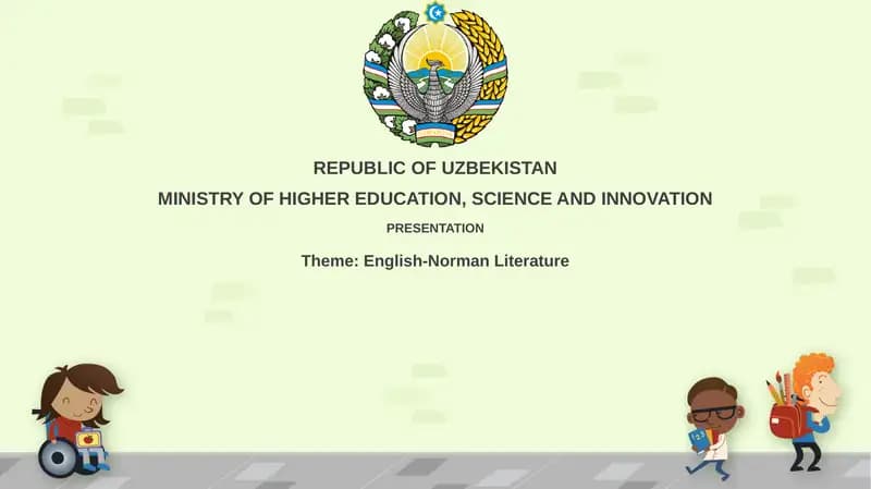 English-Norman Literature