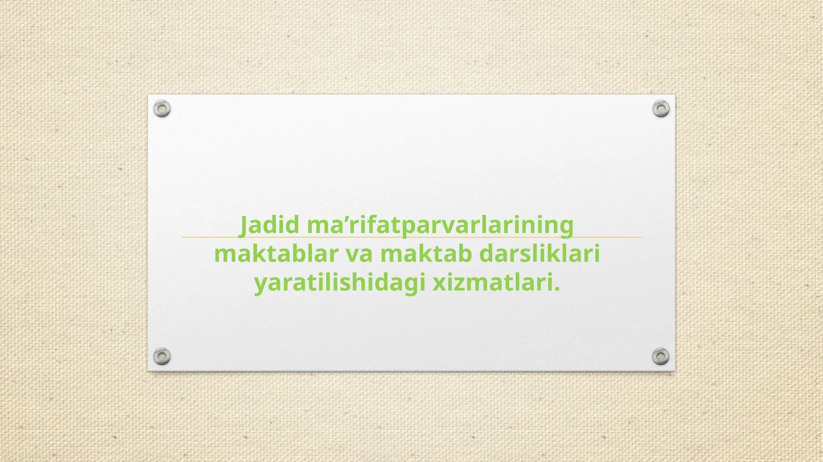 Product slide 1