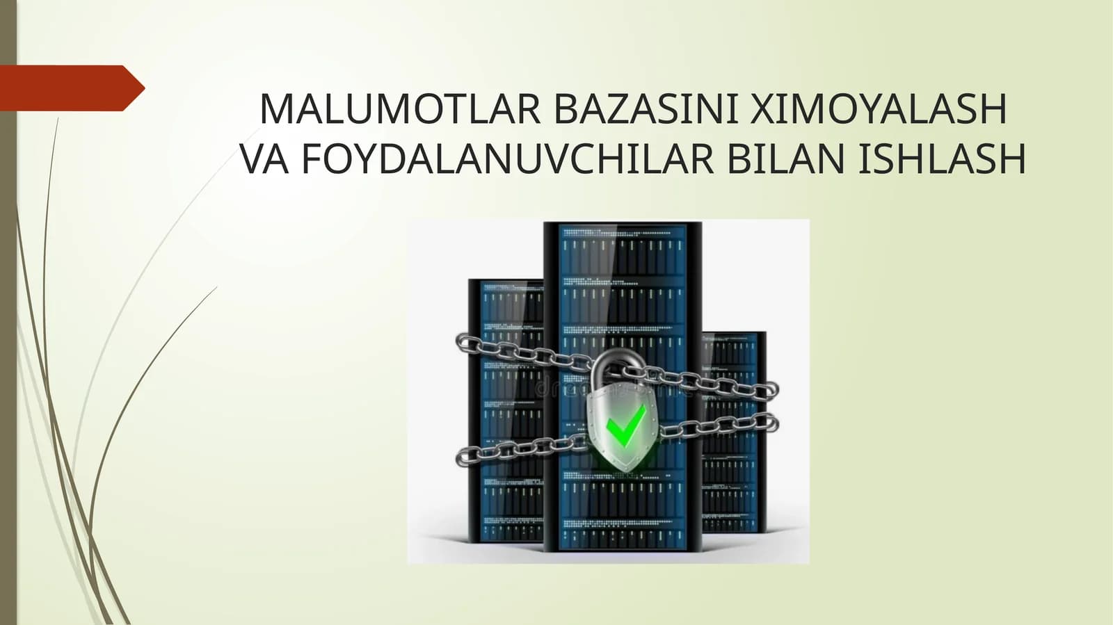 MALUMOTLAR_BAZASINI_XIMOYALASH_VA_FOYDALANUVCHILAR_BILAN_ISHLASH