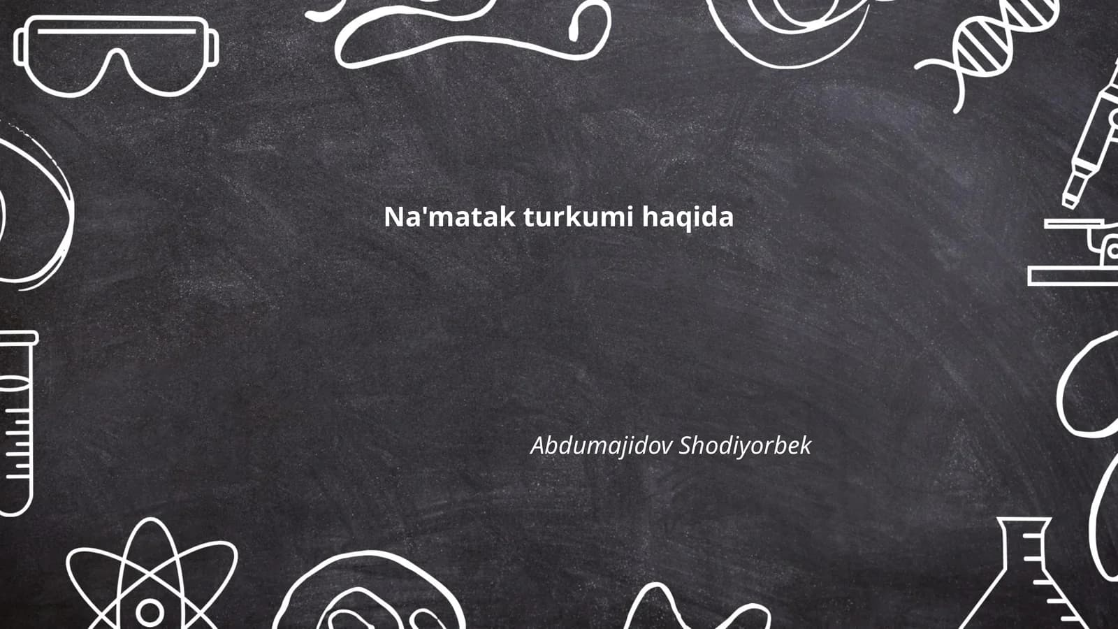 Na'matak turkumi haqida