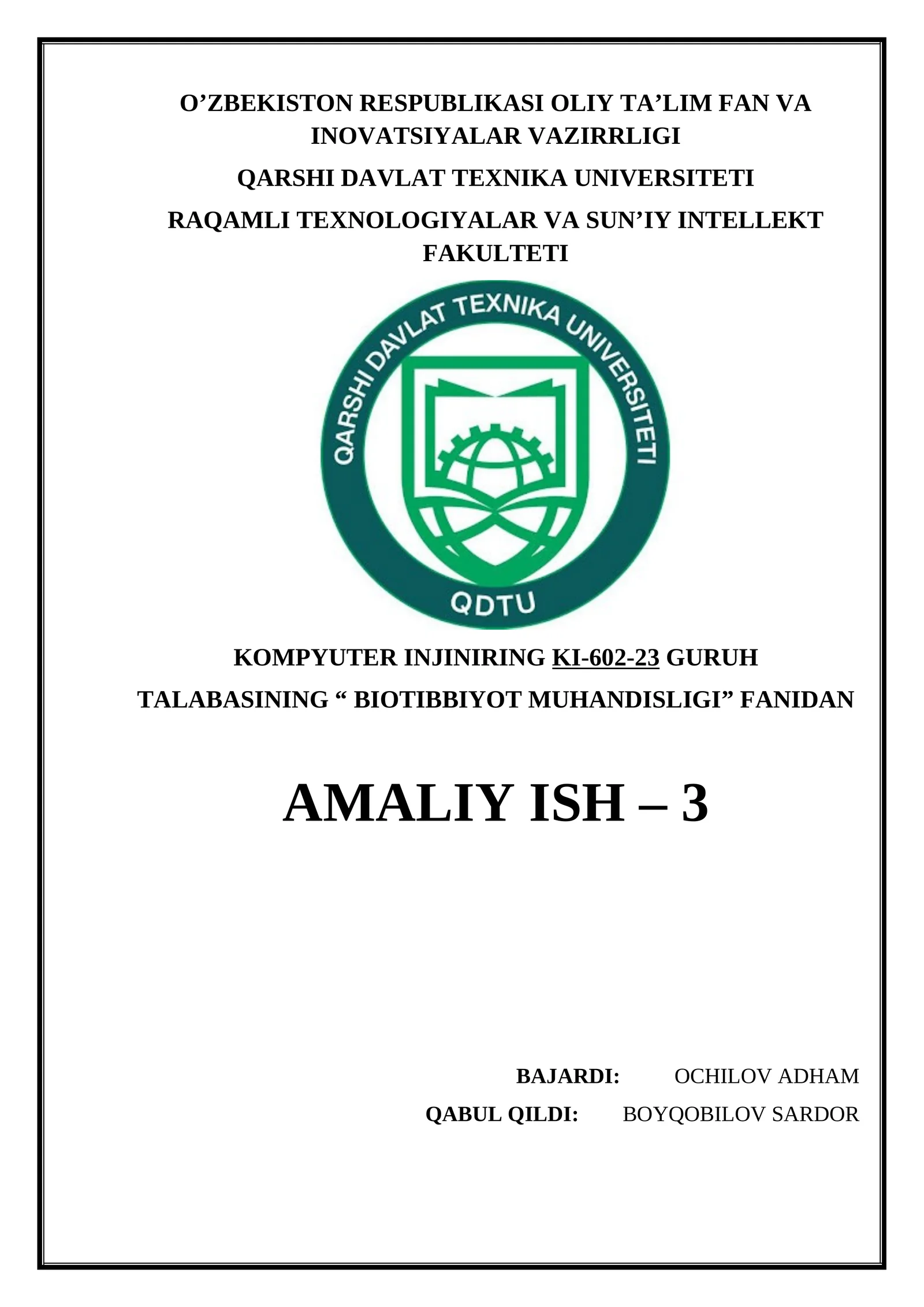 EMG signallarining faol sohasini topish