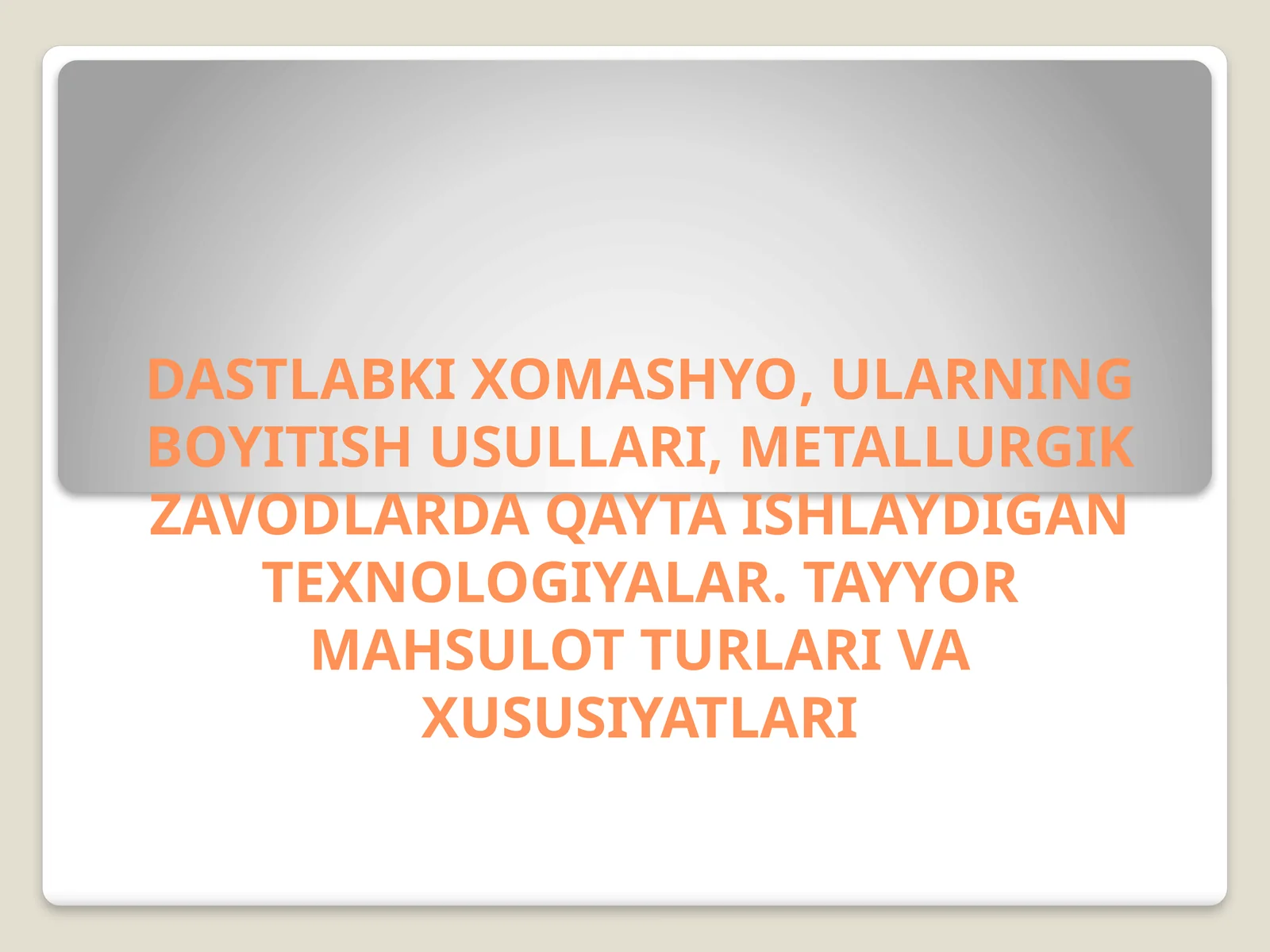 Product slide 1
