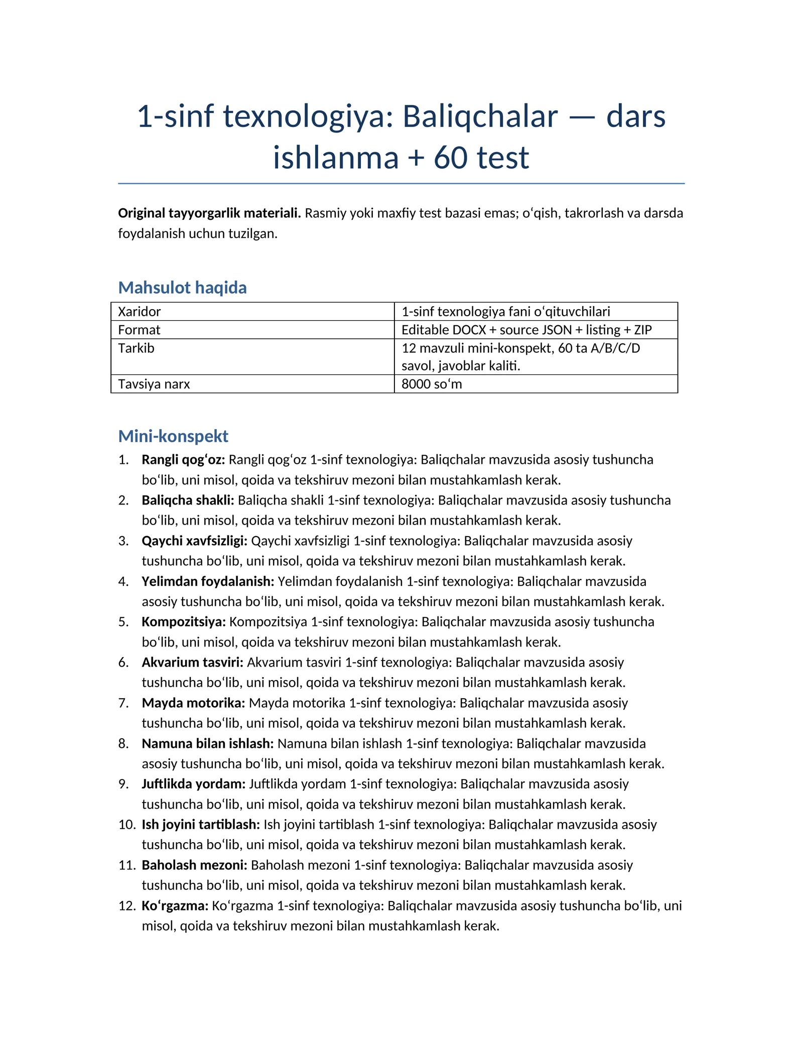 Product slide 1