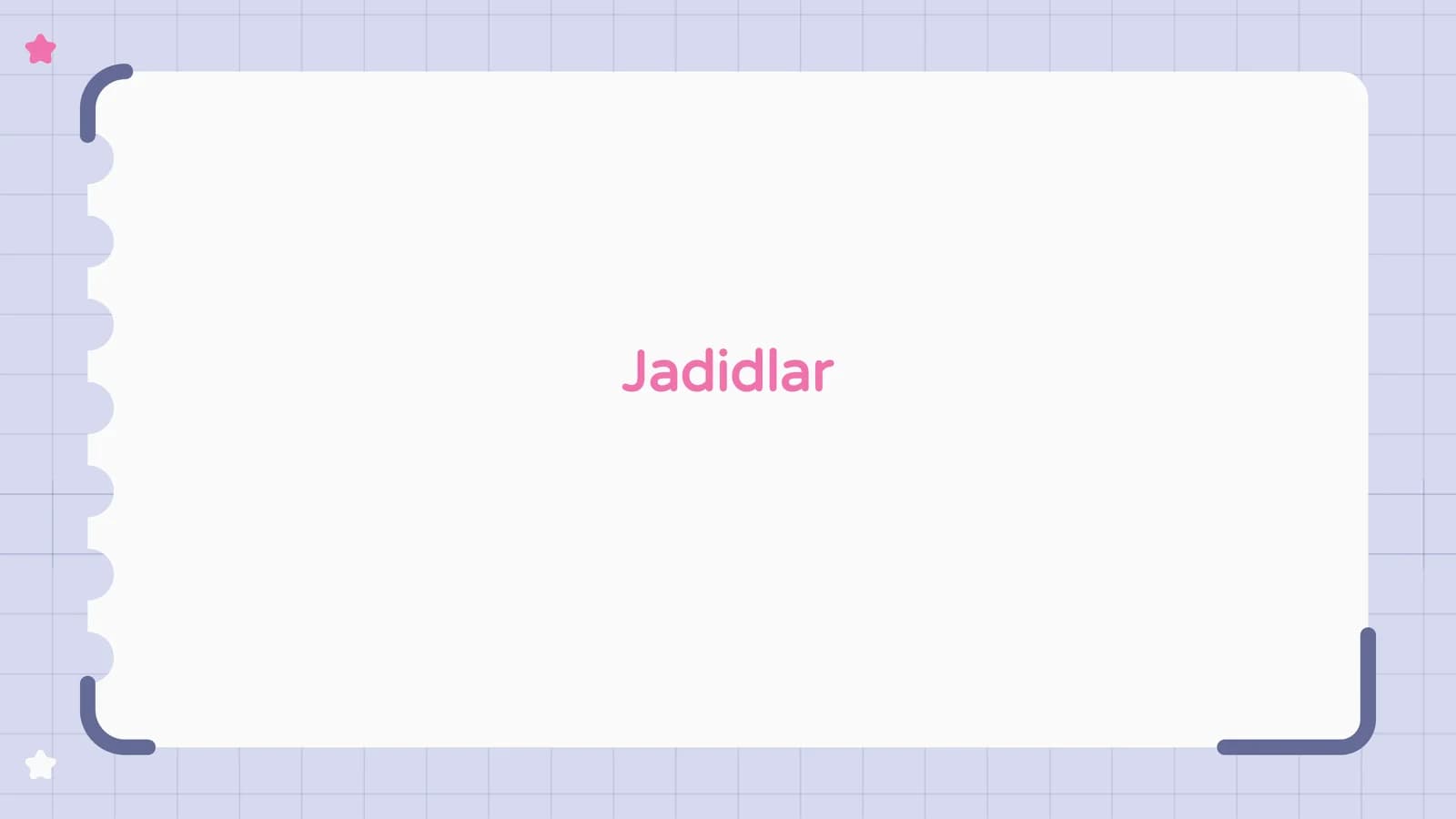 Jadidlar