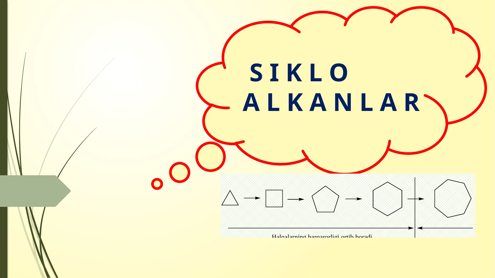 Sikloalkanlar
