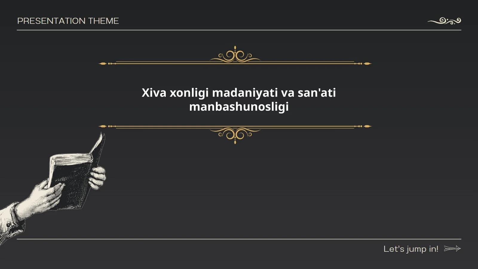 Xiva xonligi madaniyati va san'ati manbashunosligi